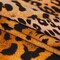 1 Yard Italian Silk Charmeuse Mood Exclusive Jaguar Speckled Print Golden Brown 55 Inches Wide